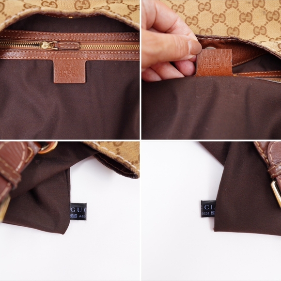 ❌️❌️SOLD❌️❌️AL33❤️Gucci Charlotte Tote GG Canvas - Picture 9 of 12